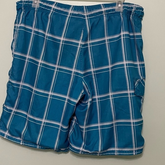 OP bathing suit size large 36-38 mesh inside, velcro fly with one pocket - Picture 5 of 6